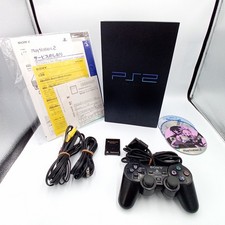 Console Playstation 2 PS2 Fat SCPH-15000 preto manual 3 jogos japonês testado comprar usado Console Playstation 2 PS2 Fat SCPH-15000 preto manual 3 jogos japonês testado comprar usado  Enviando para Brazil