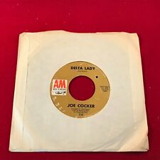 JOE COCKER Delta Lady - 1969 USA 7" vinyl Single original A&M record 45, usado comprar usado JOE COCKER Delta Lady - 1969 USA 7" vinyl Single original A&M record 45, usado comprar usado  Enviando para Brazil