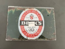 Blechschild beck 20 gebraucht kaufen  Nürnberg
