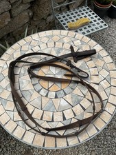 Brown webbing reins for sale  HELSTON