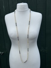 Faux pearls grey for sale  WORKINGTON