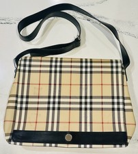 Bolsa carteiro Burberry House Check lona vinil - Usado - Leia a descrição comprar usado  Enviando para Brazil