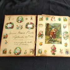 Victorian scrap book for sale  WINKLEIGH