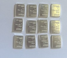 Gram silver valcambi for sale  CRAWLEY