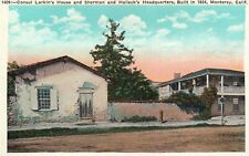 Monterey, CA, Casa do Cônsul Larkin, Sherman & Halleck HQ, Cartão Postal Antigo a2995 comprar usado  Enviando para Brazil