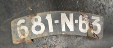 Plaque 125 peugeot d'occasion  Le Cendre