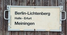 Zuglaufschild pvc berlin gebraucht kaufen  Plauen