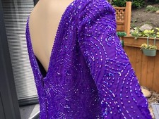 1980 dress beaded for sale  ROSSENDALE