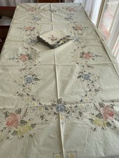 Grande nappe ancienne d'occasion  Carry-le-Rouet