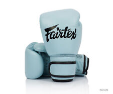 Luvas de boxe Fairtex BGV20 azul pastel edição limitada treinamento Muay Thai MMA K1, usado comprar usado  Enviando para Brazil