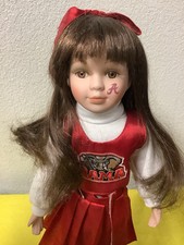 Usado, Boneca líder de torcida rara vintage Alabama maré carmesim cabeça e membros de porcelana comprar usado  Enviando para Brazil