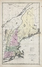 map ny vt nh for sale  Carefree