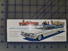1959 oldsmobile colors for sale  Suffolk