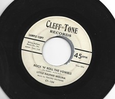 TEEN ROCKABILLY 45 - LITTLE RALPHIE MOLINA -ROCK N' ROLL THE VOWELS -HEAR -1958 comprar usado  Enviando para Brazil