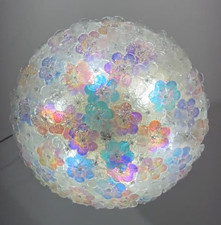 Plafoniera multicolore murano usato  Formia