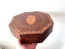 Georgian inlaid octagonal for sale  COLCHESTER