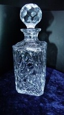 Cut crystal decanter for sale  BILLINGHAM