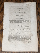1817 bill authorizing for sale 1817 bill authorizing for sale  Cleveland