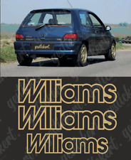 Set williams sticker d'occasion  Expédié en Belgium