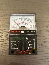 Sanwa 1000a multitester for sale  CHIGWELL