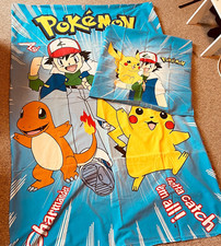 Bettwäsche pokémon 90er gebraucht kaufen  Eutin