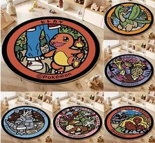 Tappeto rotondo pokémon usato  Visciano