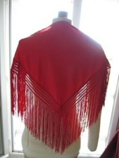 Chale flamenco rouge d'occasion  France