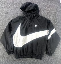 Jaqueta Nike Anorak Masculina S Quebra-Vento Grande Logotipo Swoosh Pulôver Preta Edição Ásia comprar usado  Enviando para Brazil