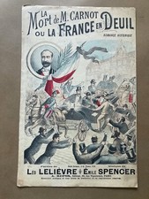 Partition chanson mort d'occasion  Roye