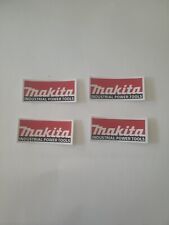 Usado, 4x Aufkleber Stickers Makita Werkzeuge Bohrmaschinen Winkelschleifer GTI GT Race comprar usado  Enviando para Brazil