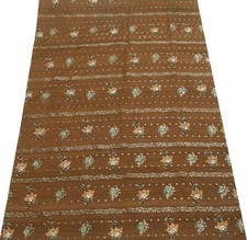 Tecido para artesanato Sushila vintage remanescente de sari sucata multiuso com miçangas à mão de seda comprar usado  Enviando para Brazil