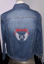 Metallica embroidered jean for sale  Wantagh