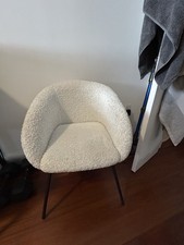 White bucle chair for sale  Jacksonville Beach