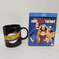 The Big Bang Theory Seasons 1-7  Blu-Ray And a Large "BAZINGA Mug". , usado comprar usado  Enviando para Brazil