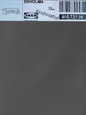 Ikea EKHOLMA Pokrowiec na sofę 4-osobowy bez wykończenia Hakebo ciemnoszary 405.721.96, używany na sprzedaż  Wysyłka do Poland