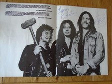 Motorhead genuine signed for sale  OAKHAM