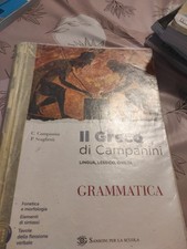 Greco campanini grammatica usato  Porto Recanati