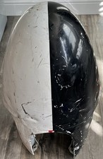 Cúpula cone nariz hélice de avião vintage preto e branco comprar usado  Enviando para Brazil