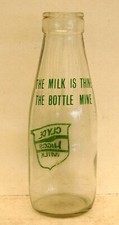 milk bottles 1950 for sale milk bottles 1950 for sale MALVERN