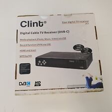 RECEPTOR DE TV A CABO DIGITAL CLIENTE DVB-C NA CAIXA COM CONTROLE REMOTO E MANUAIS comprar usado  Enviando para Brazil
