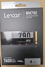 Usado, SSD Interno Lexar NM790 SSD 4TB, M.2 2280 PCIe Gen4x4 NVMe 1.4, Até 7400MB/s comprar usado  Enviando para Brazil