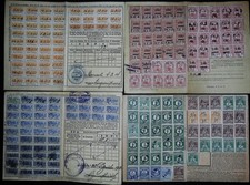 Lot cartes quittances d'occasion  Grièges