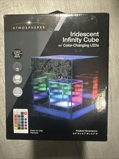 Iridescent infinity cube for sale  Pennington