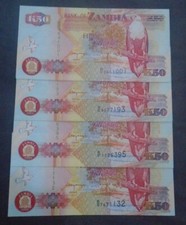 ZÂMBIA, P 37b + 37d, 20 Kwacha, 1992 + 2003, UNC, 6 notas comprar usado  Enviando para Brazil