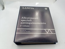 Manuale officina lancia usato  Novara