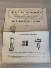 Listino guglielmo eisentraeger usato  Milano