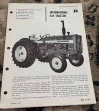 International harvester 544 for sale  Berlin