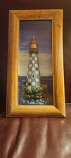 Lighthouse shadowbox wall for sale  New London