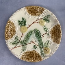 Assiette barbotine majolique d'occasion  Ervy-le-Châtel
