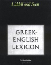 Abridged greek lexicon for sale  ROSSENDALE